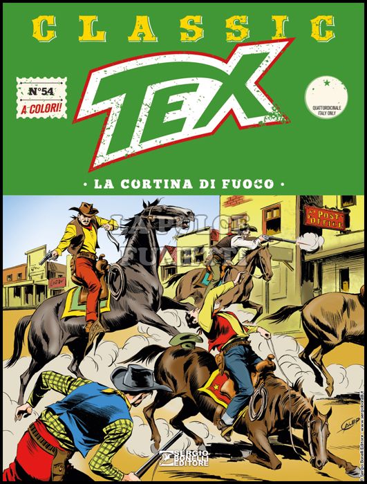 TEX CLASSIC #    54: LA CORTINA DI FUOCO